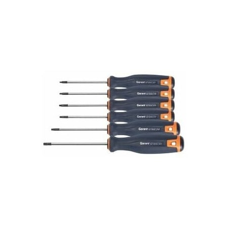 Garant 8 Pc Torx Plus Screwdriver Set, Ergonomic Handle, 6IP - 15IP 625946 6